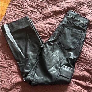 Abercrombie & Fitch Women's faux leather pants